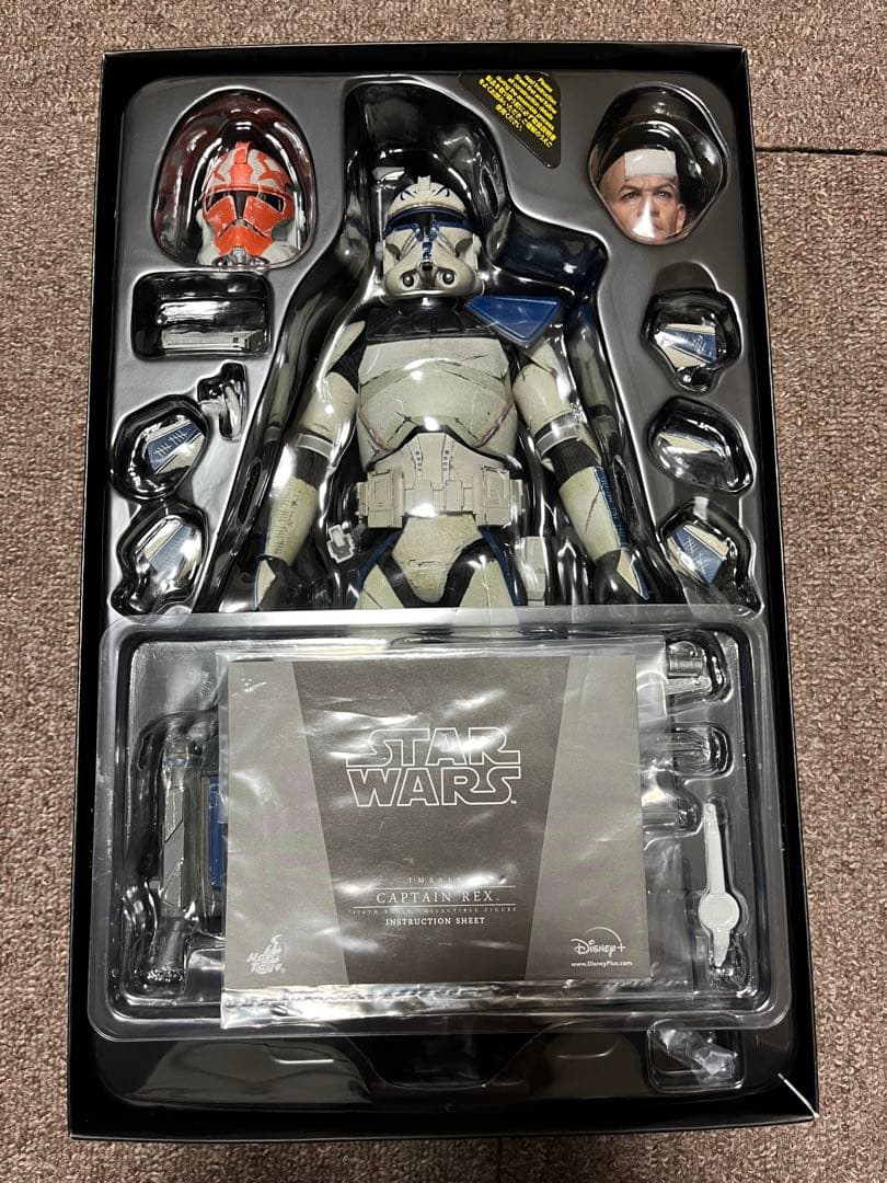 フィギュア:クローンウォーズ　キャプテンレックスホットトイズ
