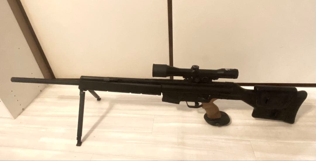 東京マルイ電動ガン　PSG-1 マガジン4個付き　ホップパッキン交換済みメンテ済