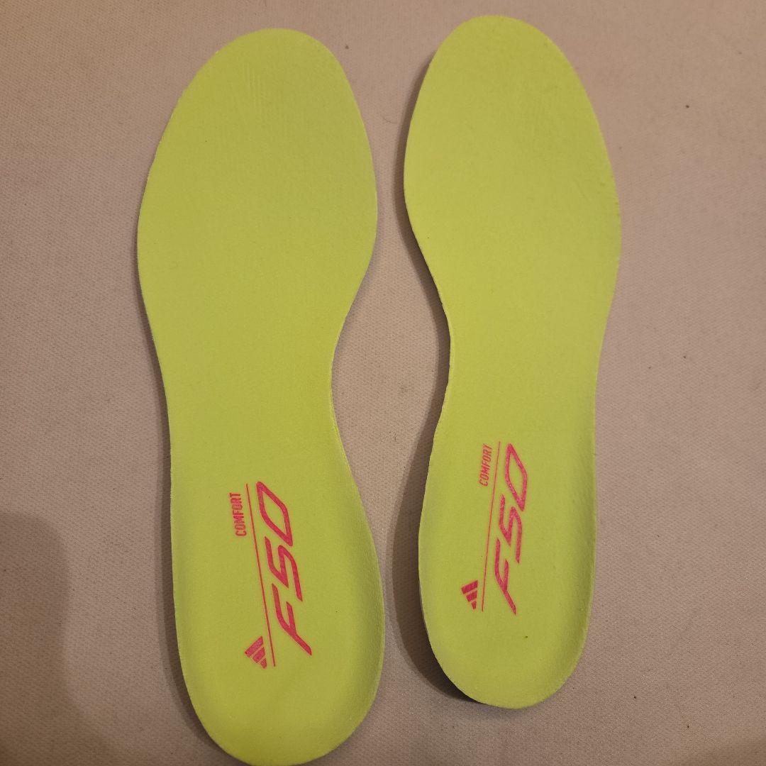 【値下げ】adidas F50 サッカーシューズ 青/ピンク/黄