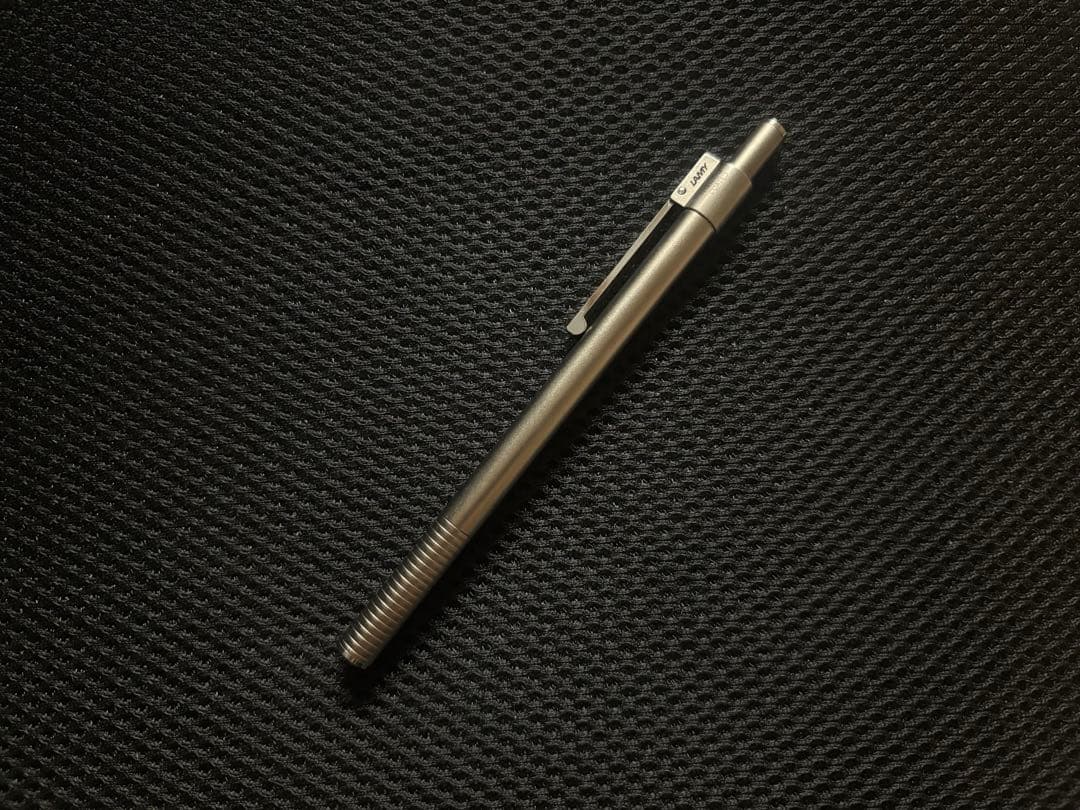 筆記具 lamy unic titanium coated ballpoint