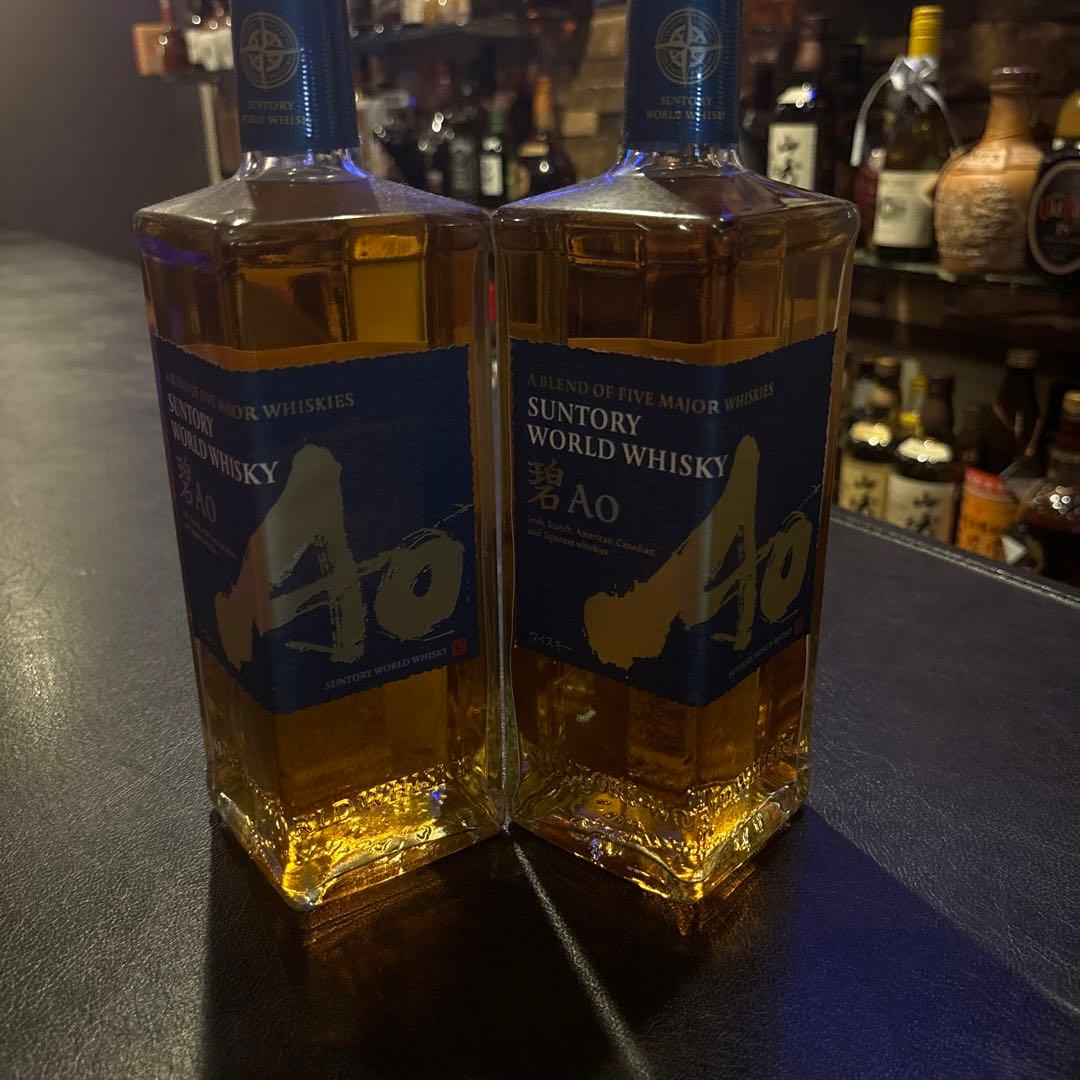新品未開封】サントリー ウイスキー 碧Ao    700ml   ２本セット
