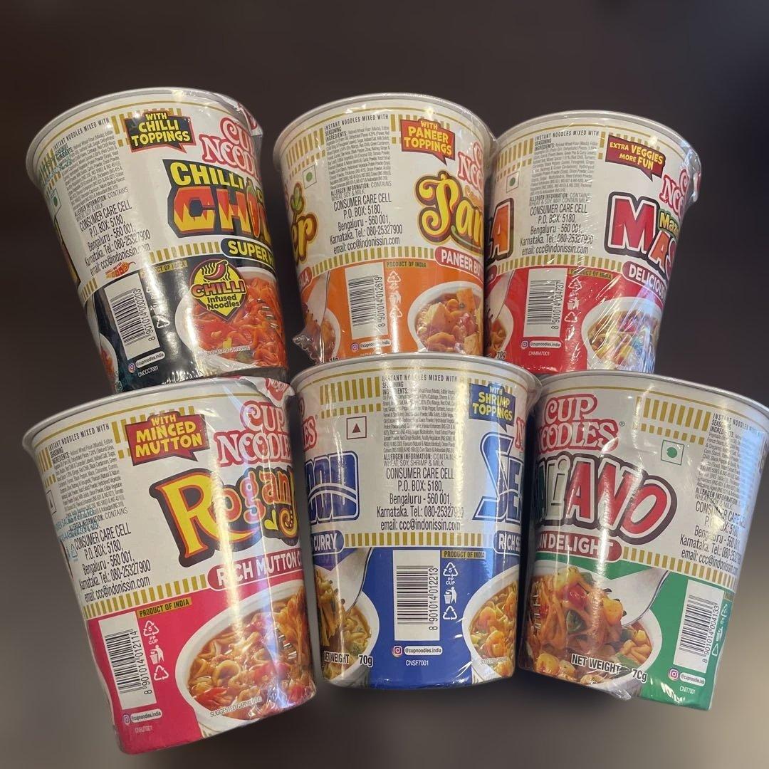 入手困難！日清カップヌードル セット 6種類