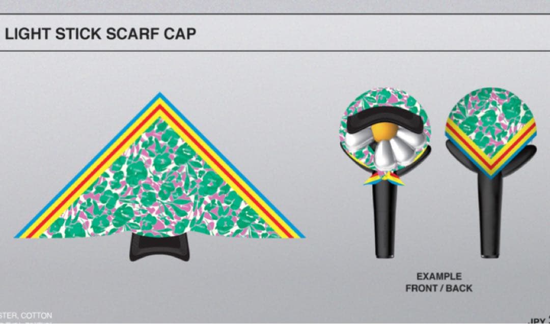 G-DRAGON ジヨン ファンミ LIGHT STICK SCARF CAP