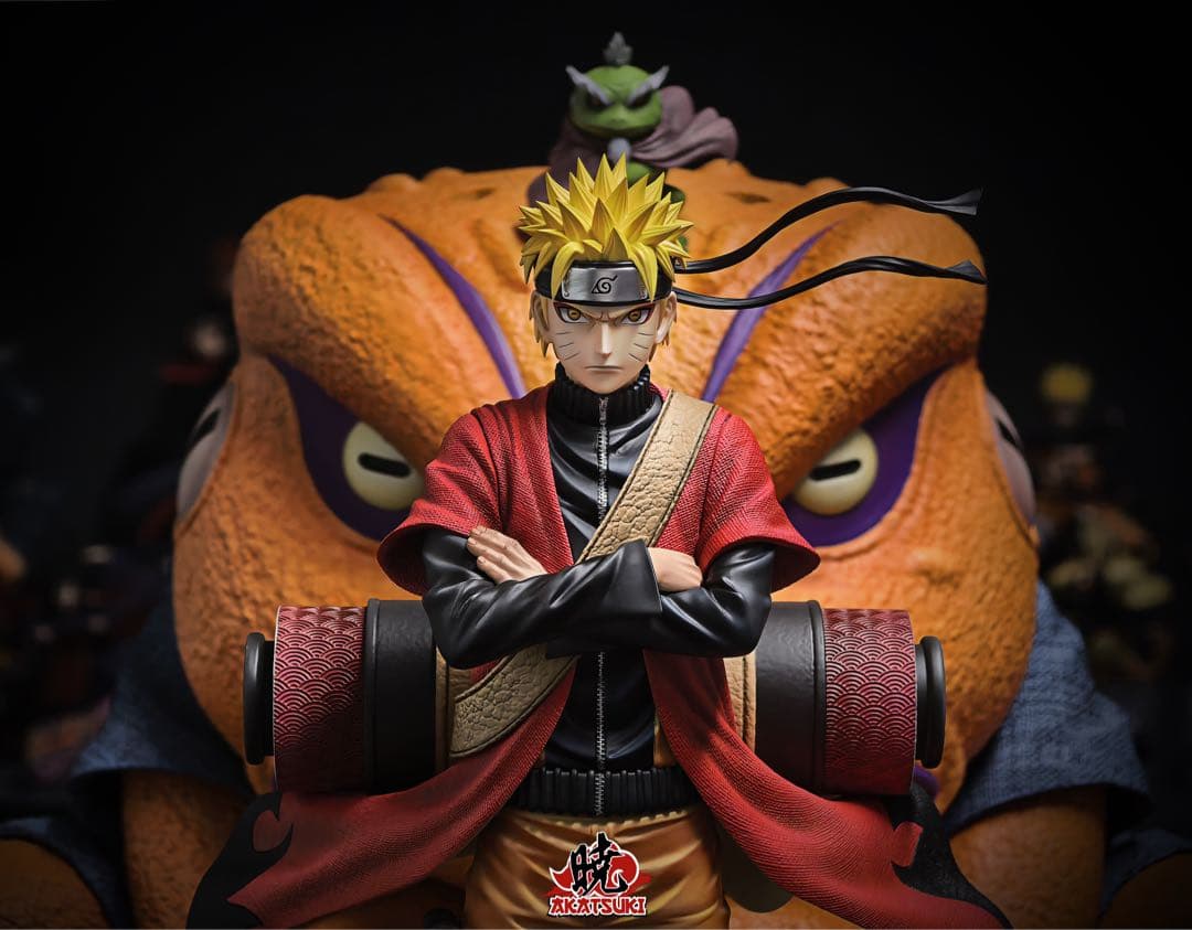 ナルト仙人モード登場　ナルト疾風伝 NARUTO フィギュア　ガレージキット