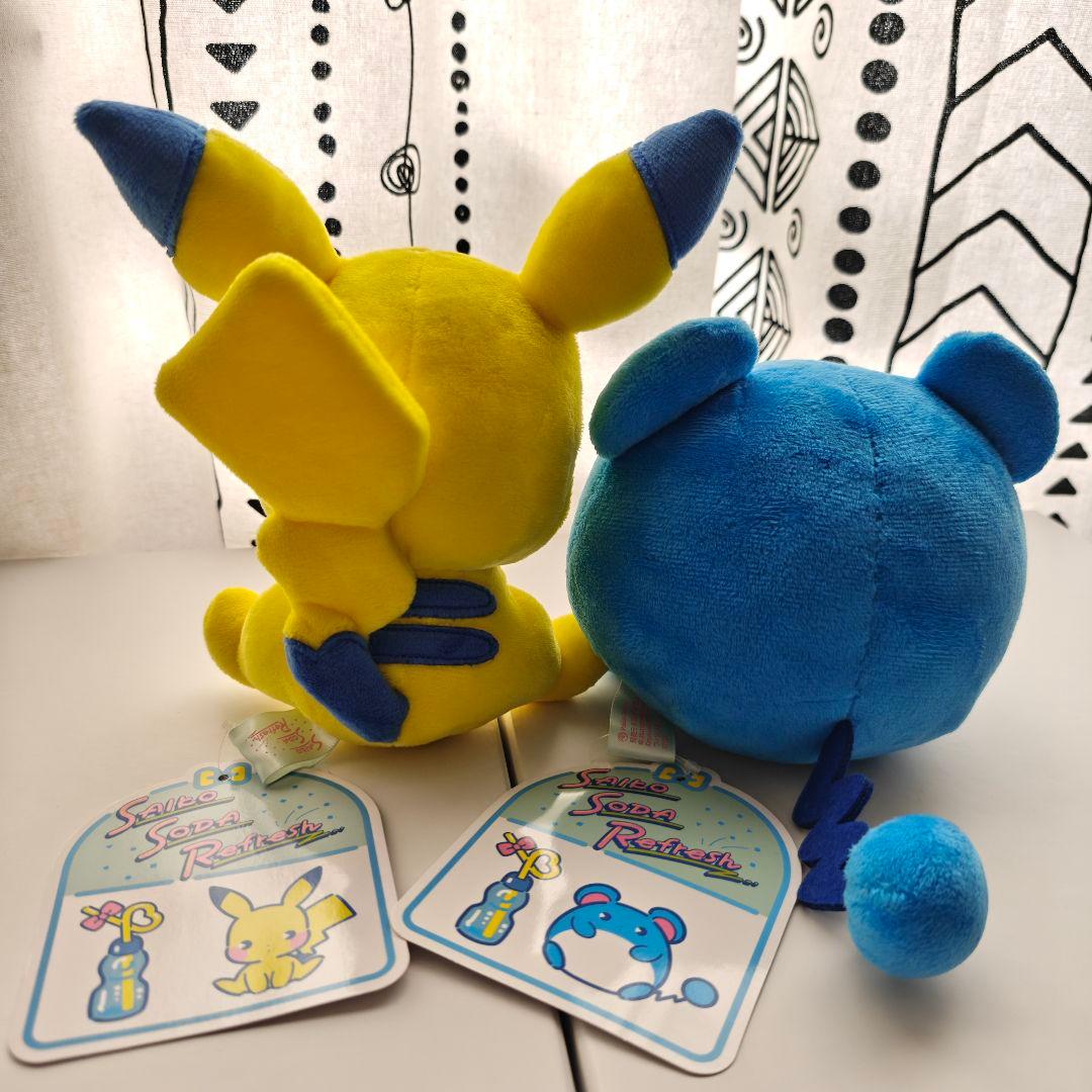 ■新品タグ付き　サイコソーダ　リフレッシュ　ピカチュウ　マリル　ポケモン