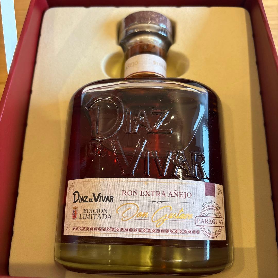 DIAZ de VIVAR RON EXTRA AÑEJO 限定ラム酒