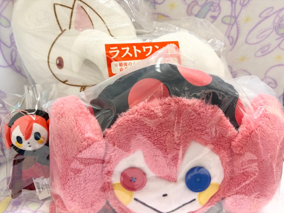 【2/13までの限定出品】まどマギ　べべ　きゅうべぇ　クッション