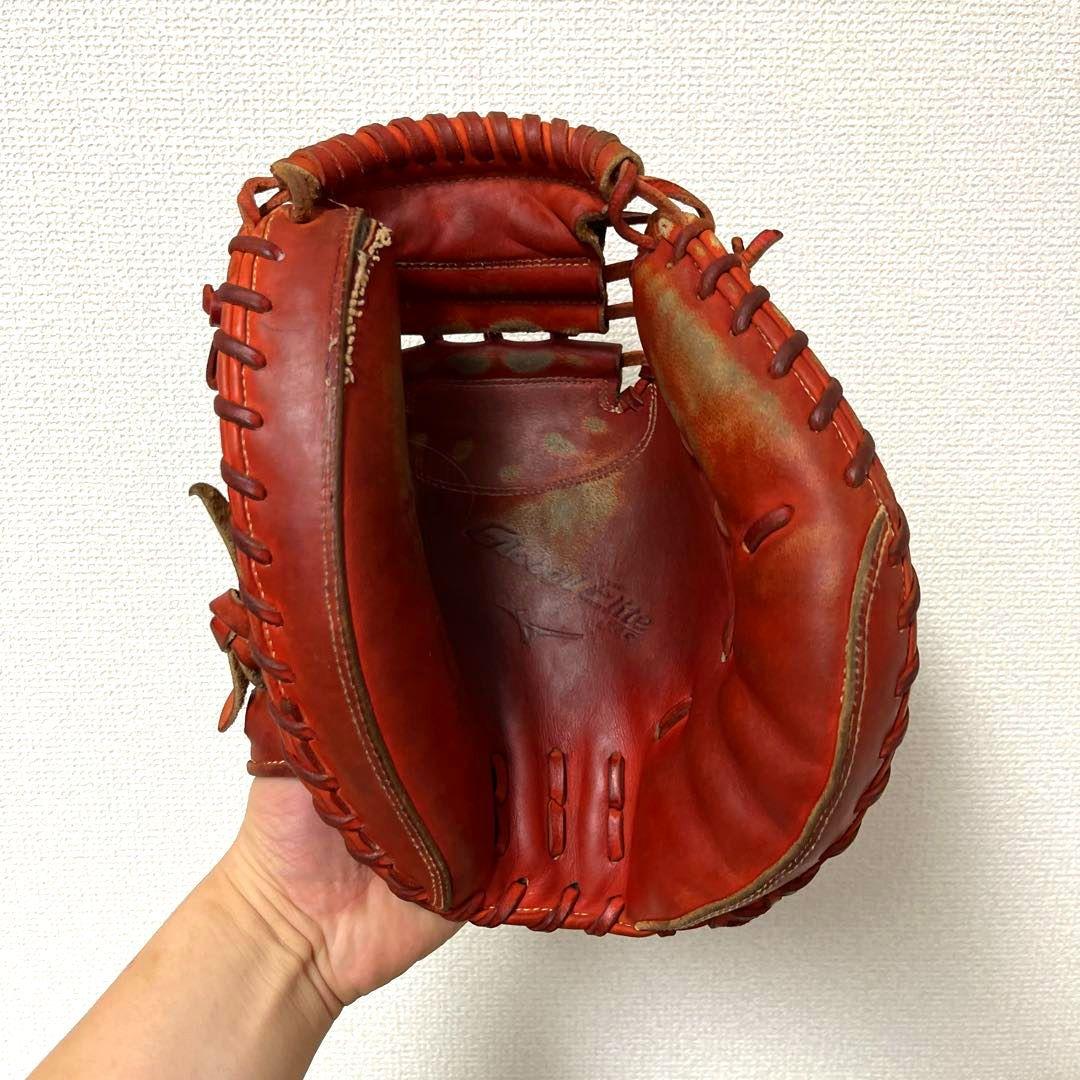 632 ミズノ グローバルエリート 型抜群 即戦力 軟式少年 キャッチャーミット