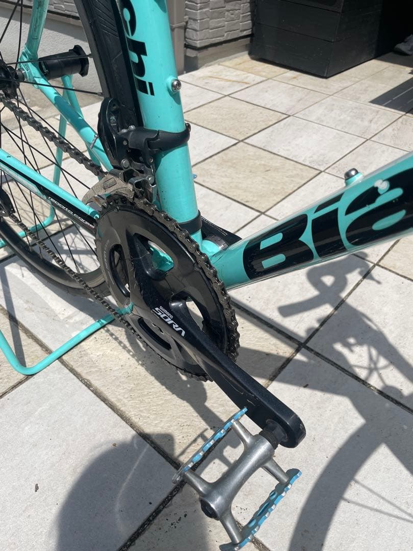 Bianchi ロードバイク 水色　VIA NIRONE 7