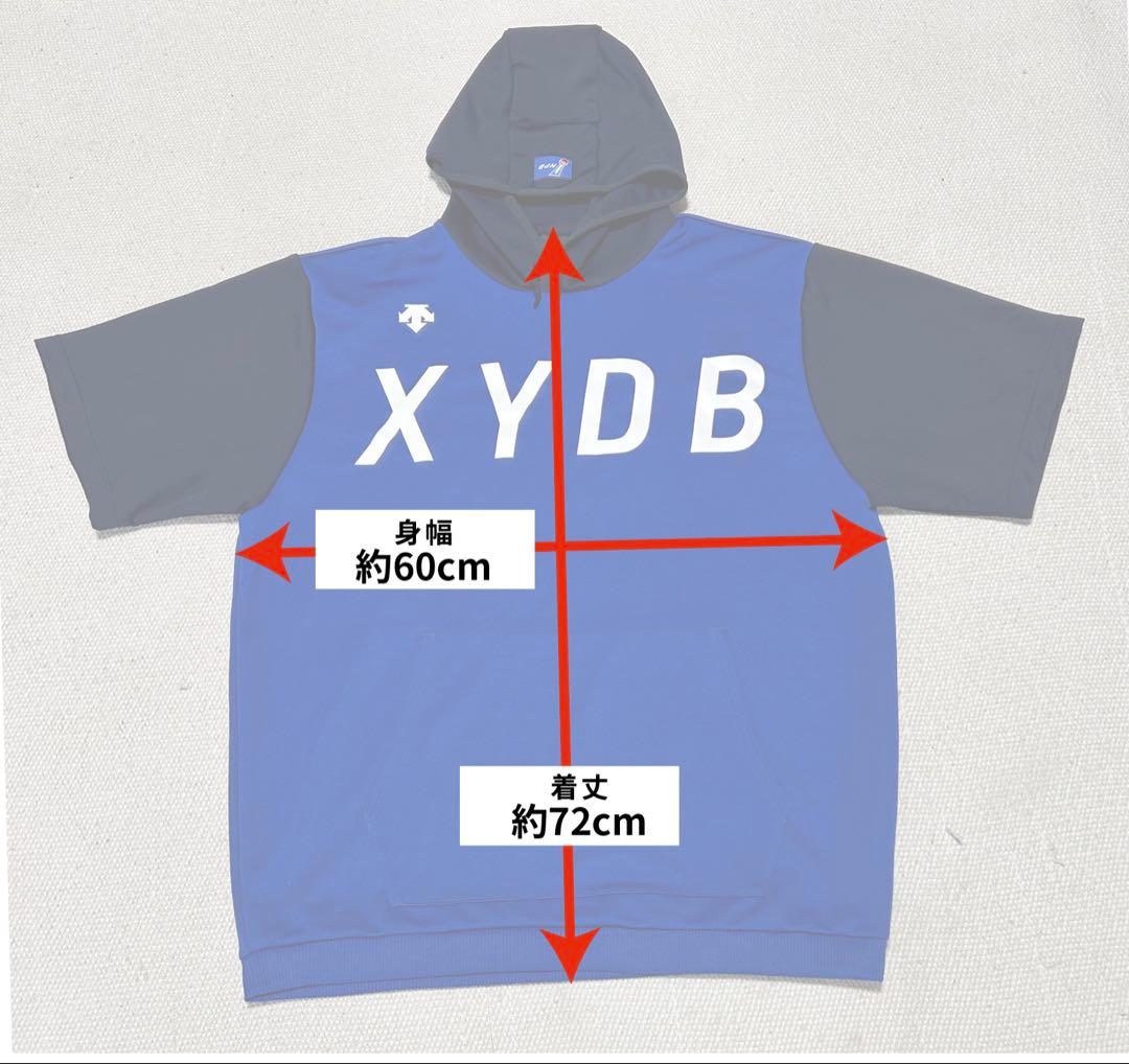 横浜DeNAベイスターズ オーセンティック　半袖フーディ　 パーカー　XO