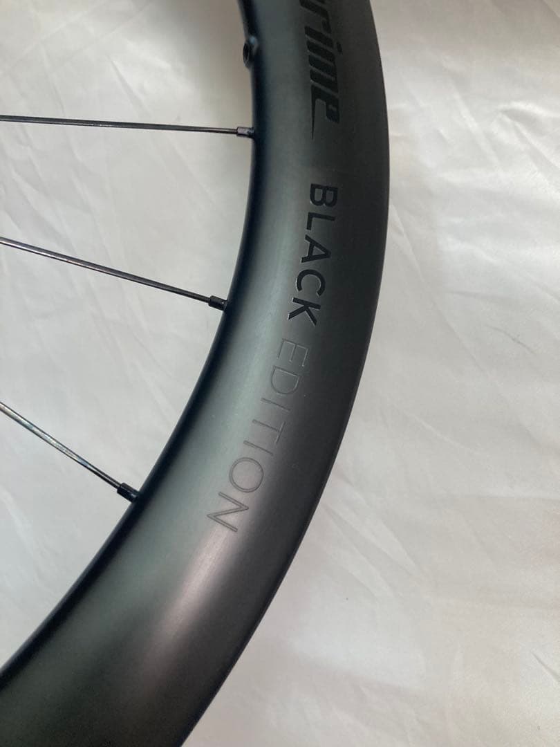 値下げ PRIME BLACK EDITION カーボン ホイール ディスク50