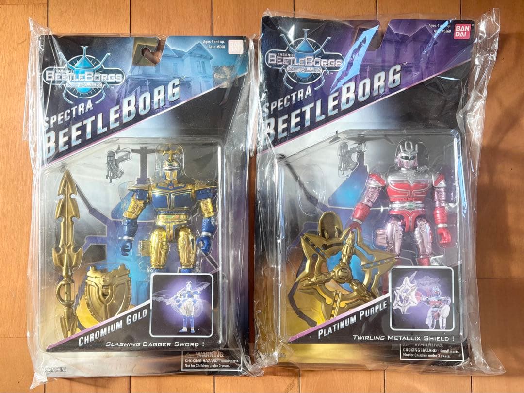 ビートルボーグ・メタリックス ビーファイターカブト テントウ フィギュア セット