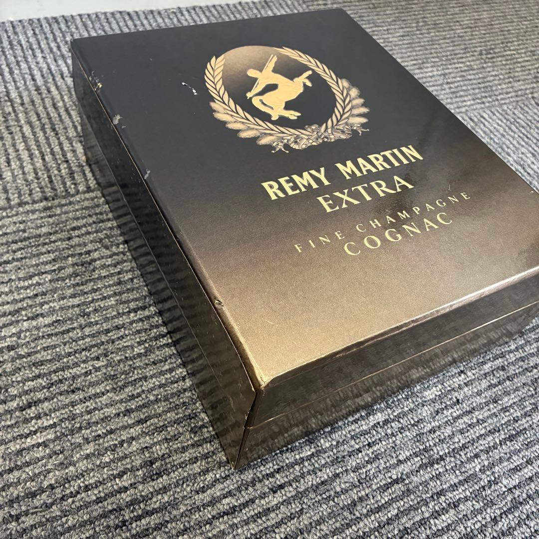 レミーマルタン　エクストラ　旧グリーンボトル　ブランデー　コニャック　古酒　箱付