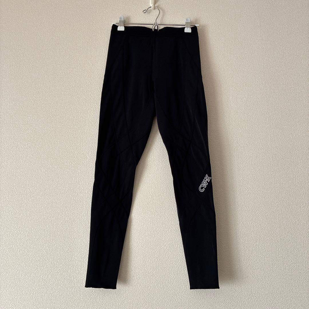 【美品】CW-X レディース　M スポーツタイツ　HZY669　cwx BL