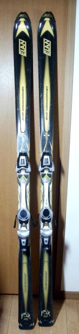 「踏むだけ　ターン」カービングスキー　ELAN168ｃｍ　メンズ　サロモン800