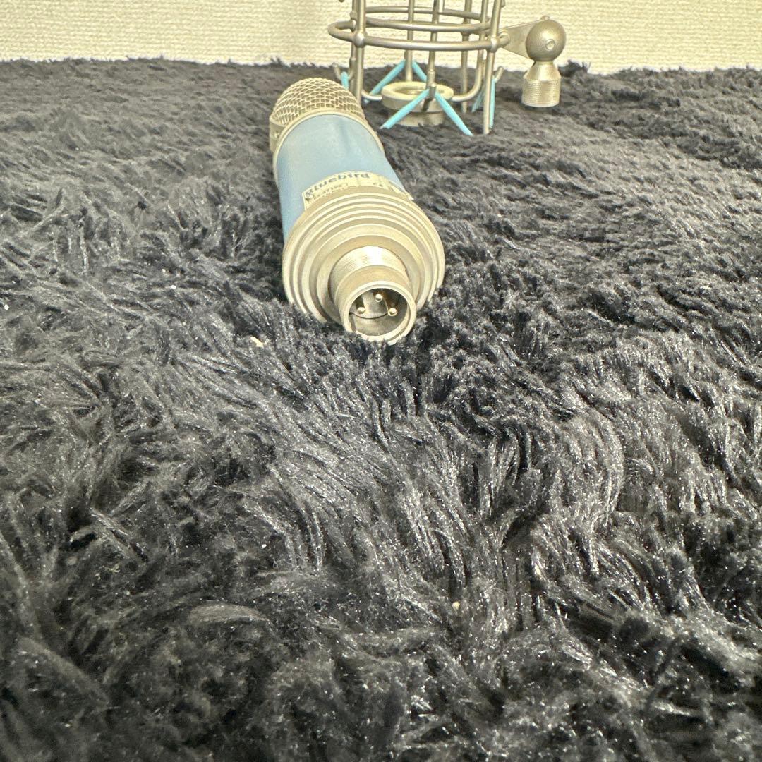 Blue Bluebird コンデンサーマイク ショックマウント付き