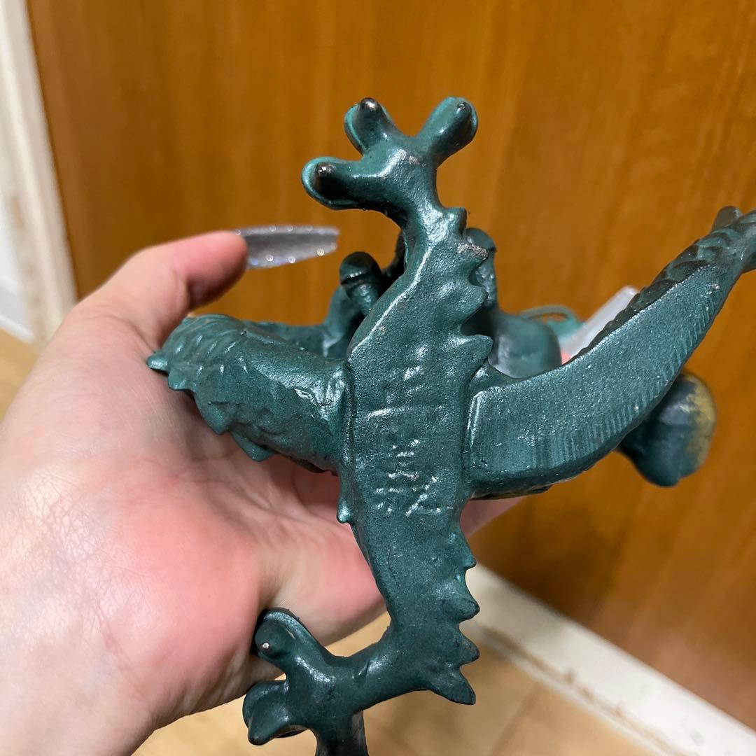 龍 昇龍 正義 金属 金属工芸 置物 オブジェ インテリア