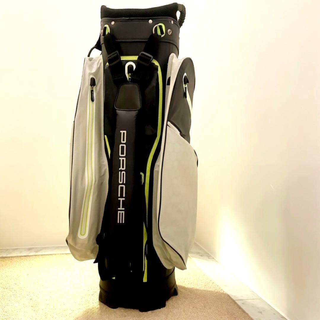 新品・ポルシェ・キャディバッグ・軽量・14分割・ PORSCHE・ゴルフバック