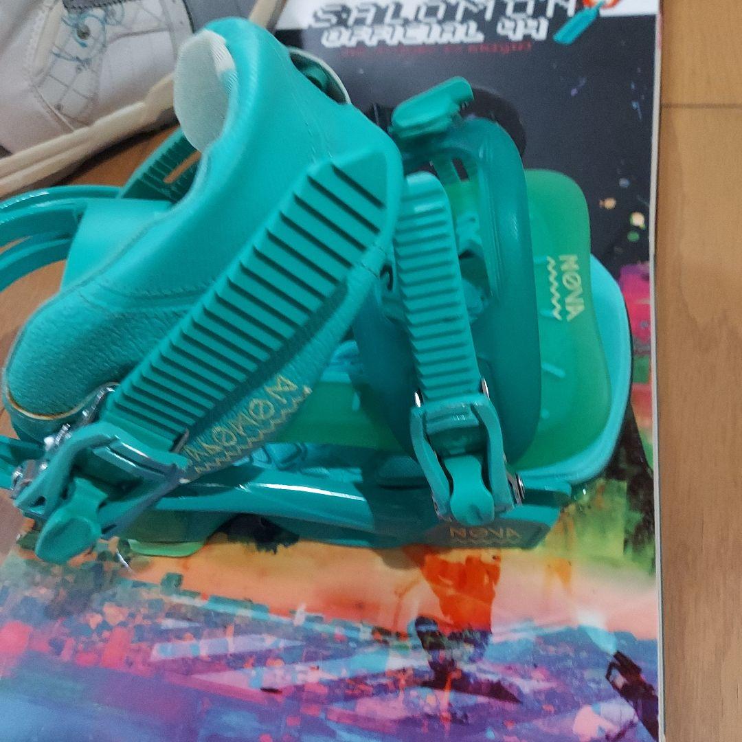 ⭐︎値下げ⭐︎サロモン　スノーボード　バイン付【SALOMON 144 】ブーツ付