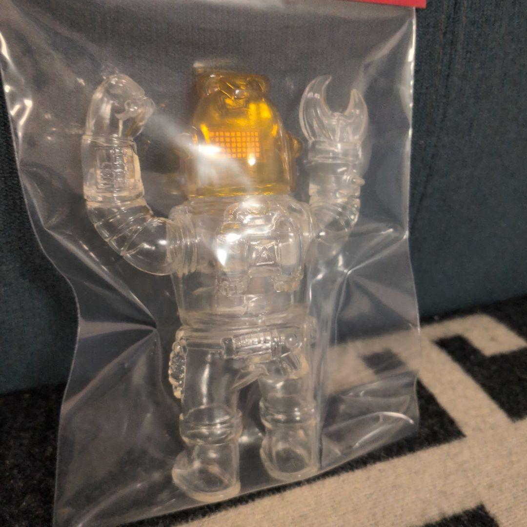 ソフビ 白熊屋 サンダー・コマンドー（クリア）