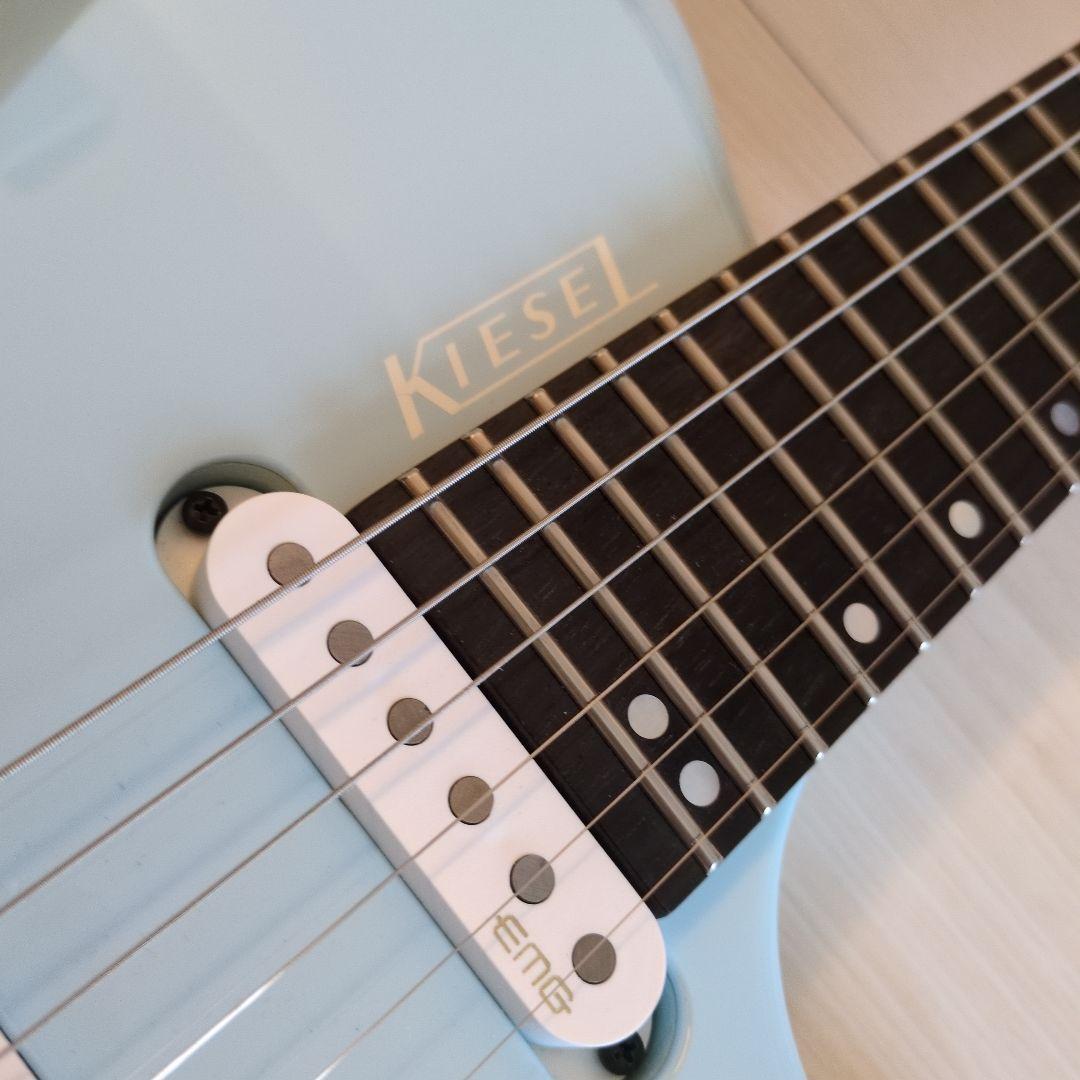 kiesel zeus ヘッドレス ステンレスフレット エボニー指板