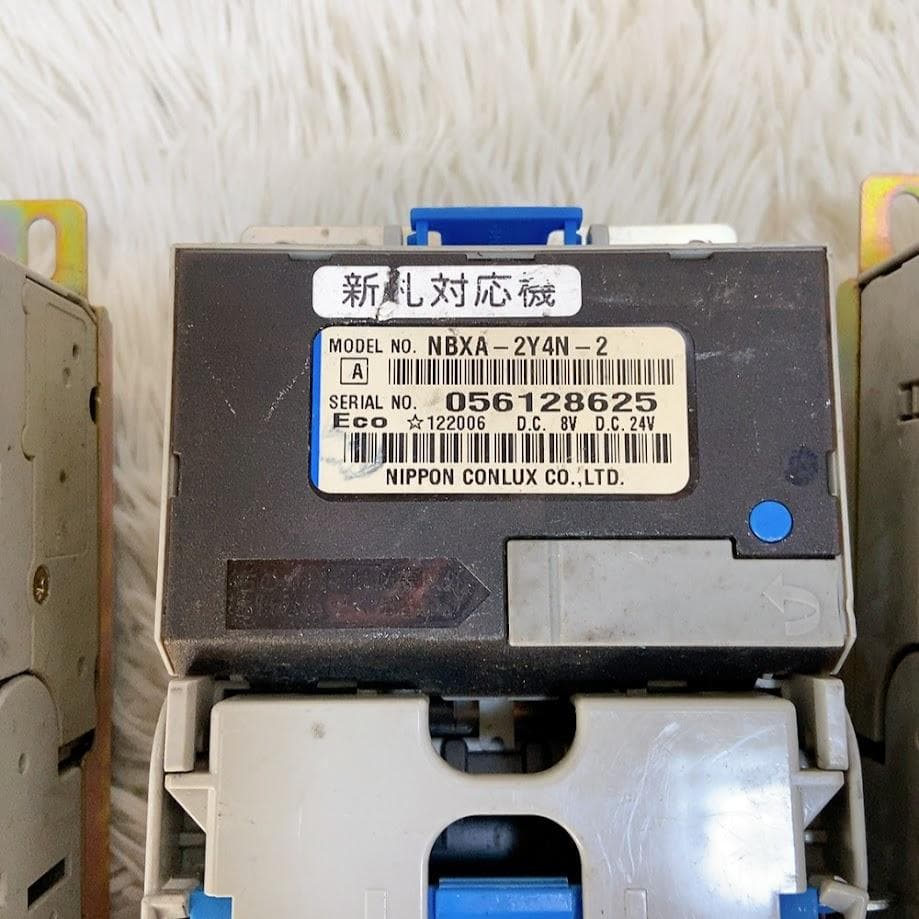 ビルバリ NBXA-2Y4N-2 4台セット 紙幣識別機 日本コンラックス