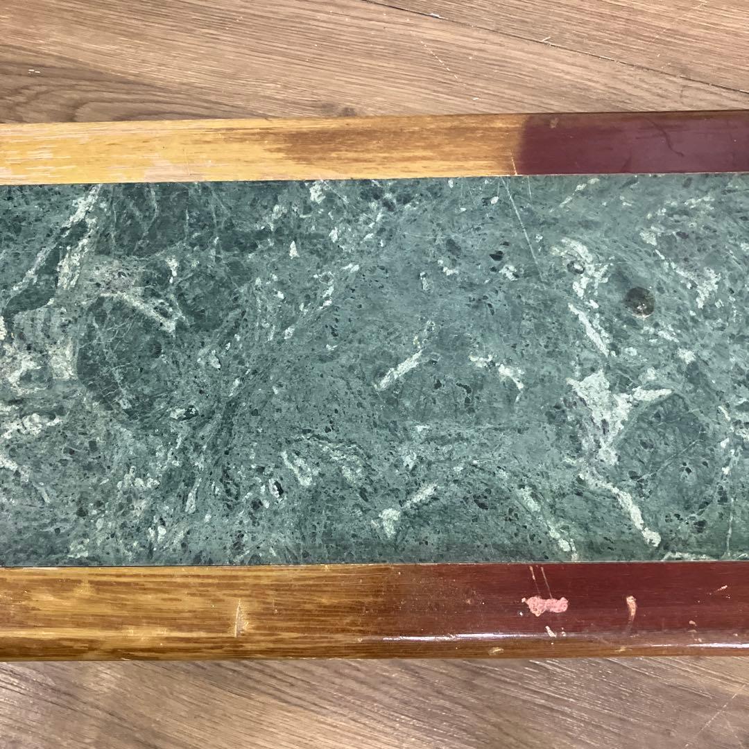 A-1 古道具 花台 飾り台 天然石 大理石 アンティーク 盆栽台 木彫り