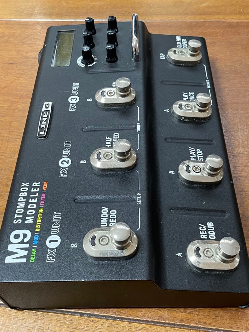 LINE6 M9 マルチエフェクター　純正アダプター付き