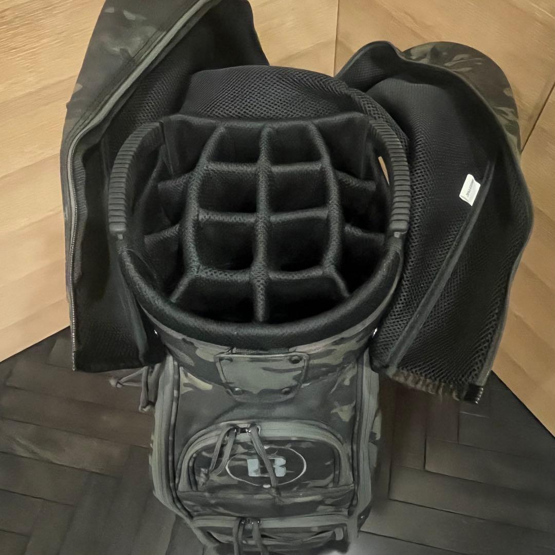 美品★廃盤品　ブリーフィングゴルフ/カートキャデーバッグ/口枠15分割