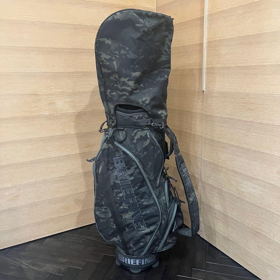 美品★廃盤品　ブリーフィングゴルフ/カートキャデーバッグ/口枠15分割