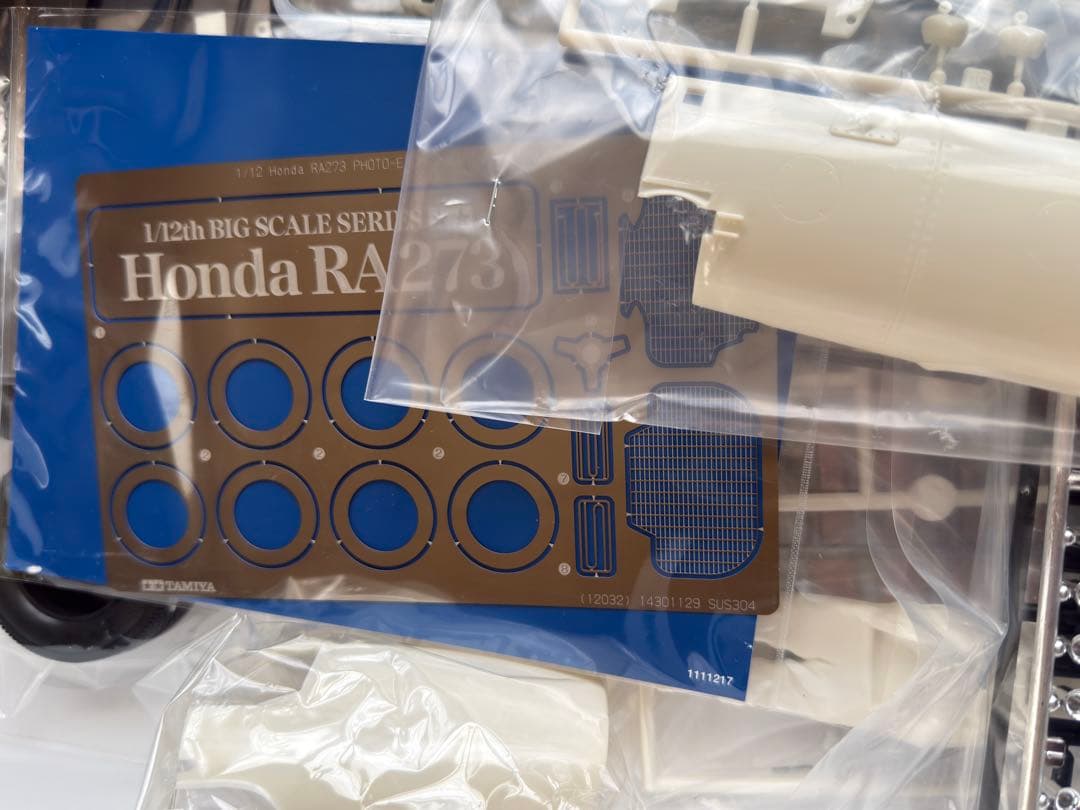 タミヤ製　Honda RA273 1/12 プラモデル
