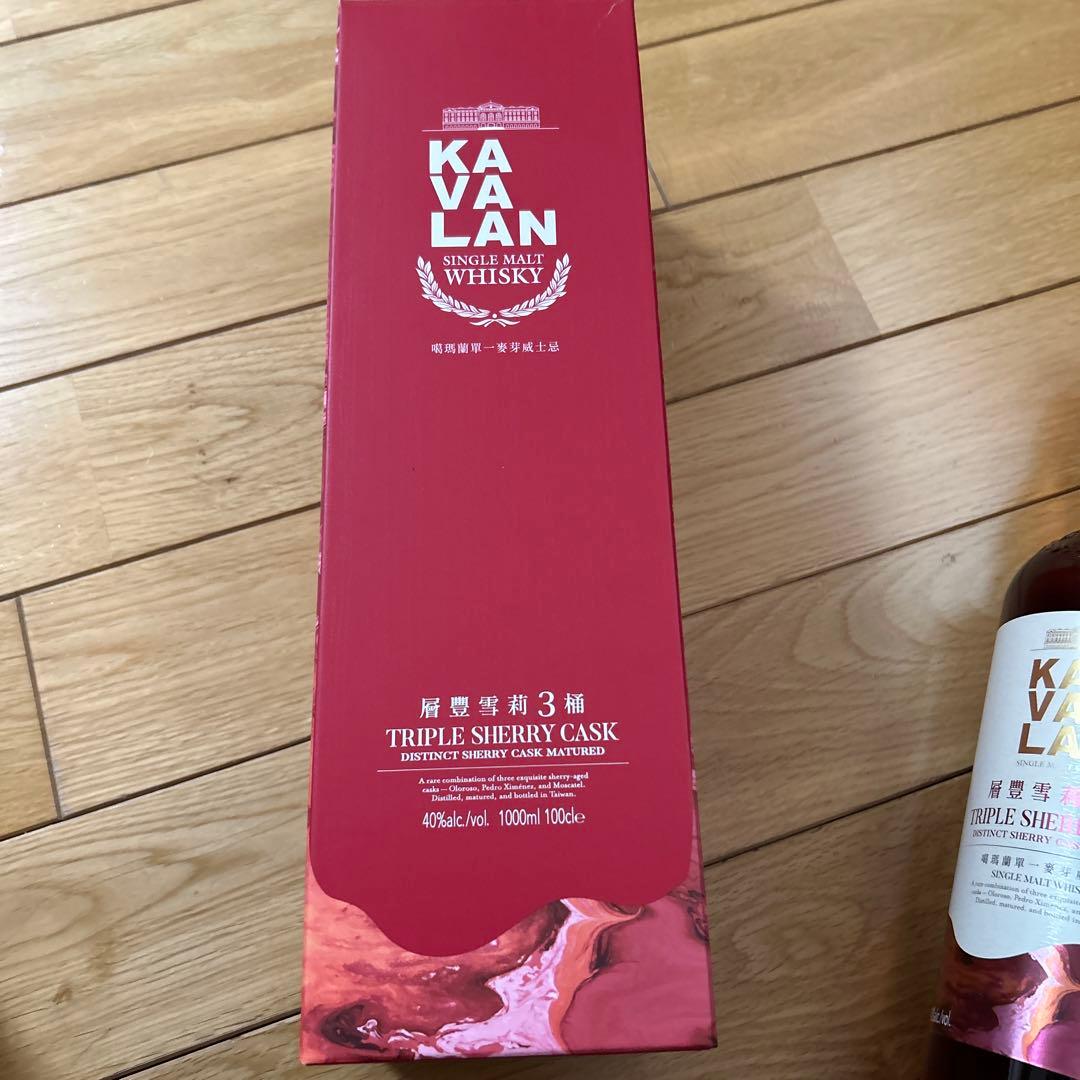 KAVALAN トリプルシェリーカスク 1000ml