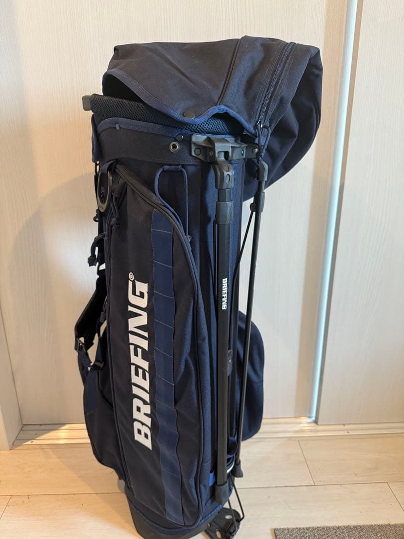 BRIEFING スタンド付きキャディバッグ ネイビー