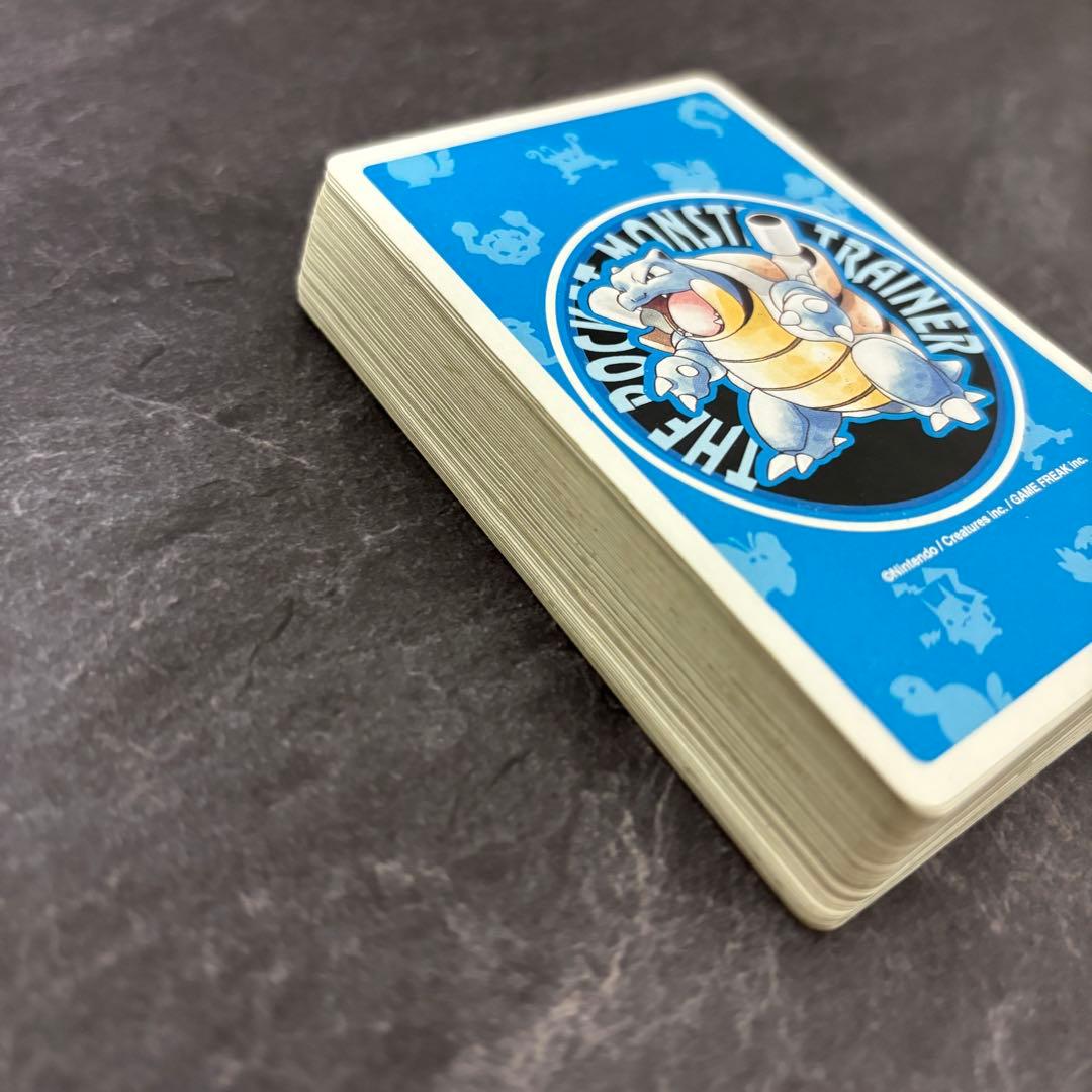 ポケモン　トランプ 青　Nintendo 1998