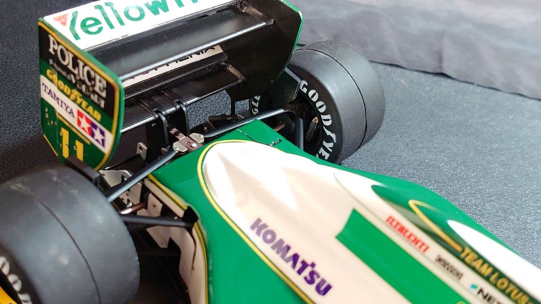 タミヤ 1/20 ロータス 102B 後期型 91年 日本GP M.ハッキネン