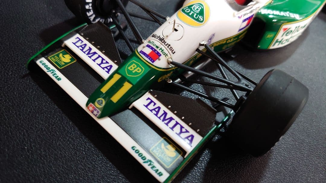 タミヤ 1/20 ロータス 102B 後期型 91年 日本GP M.ハッキネン