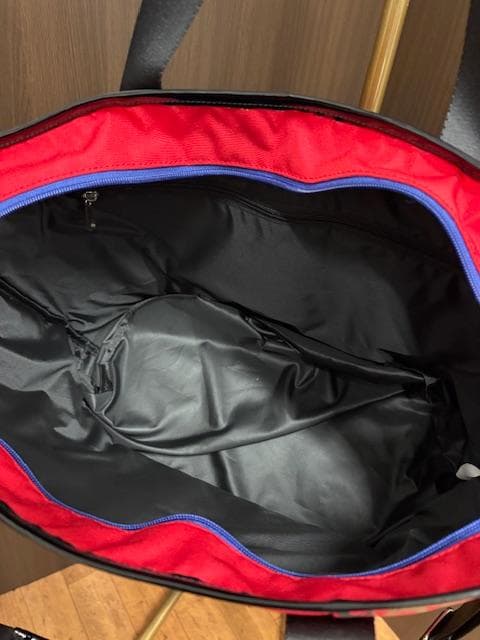 カステルバジャック CBT035 トートバッグ レッド/ブラック 新品