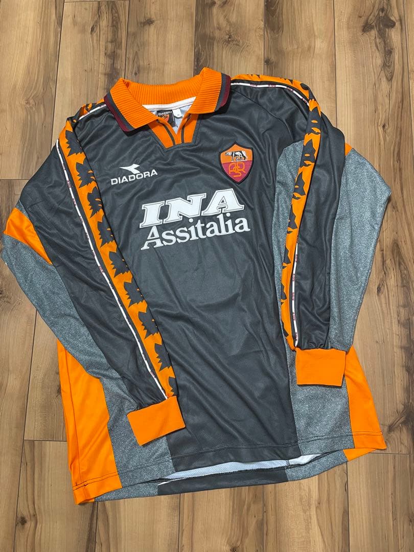 TOTTI 10 トッティ試合実使用シャツ ASローマ