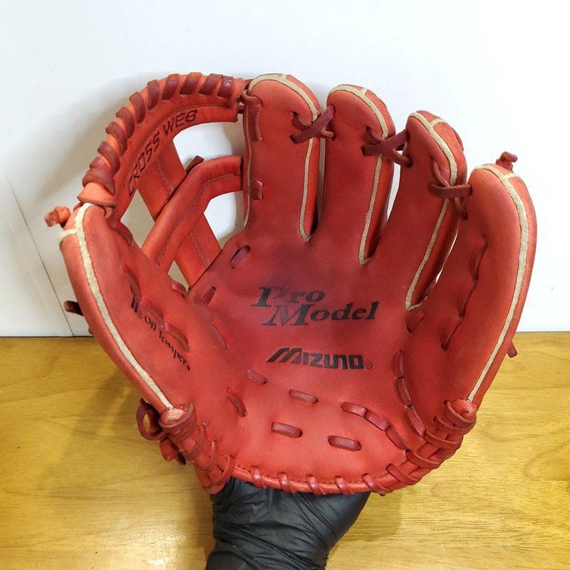 ミズノ 二岡智宏モデル Mマークラベル Mizuno 少年 内野用 軟式グローブ