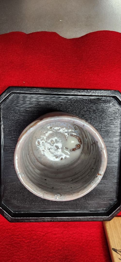 辻村史朗　湯呑み　灰釉