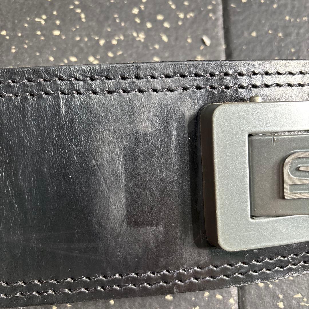 SBD パワーリフティングベルト 黒/赤　Sサイズ