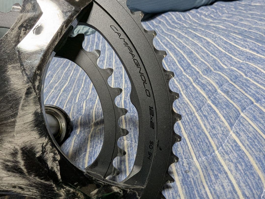 カンパニョーロ レコード クランク 12速 50-34美品