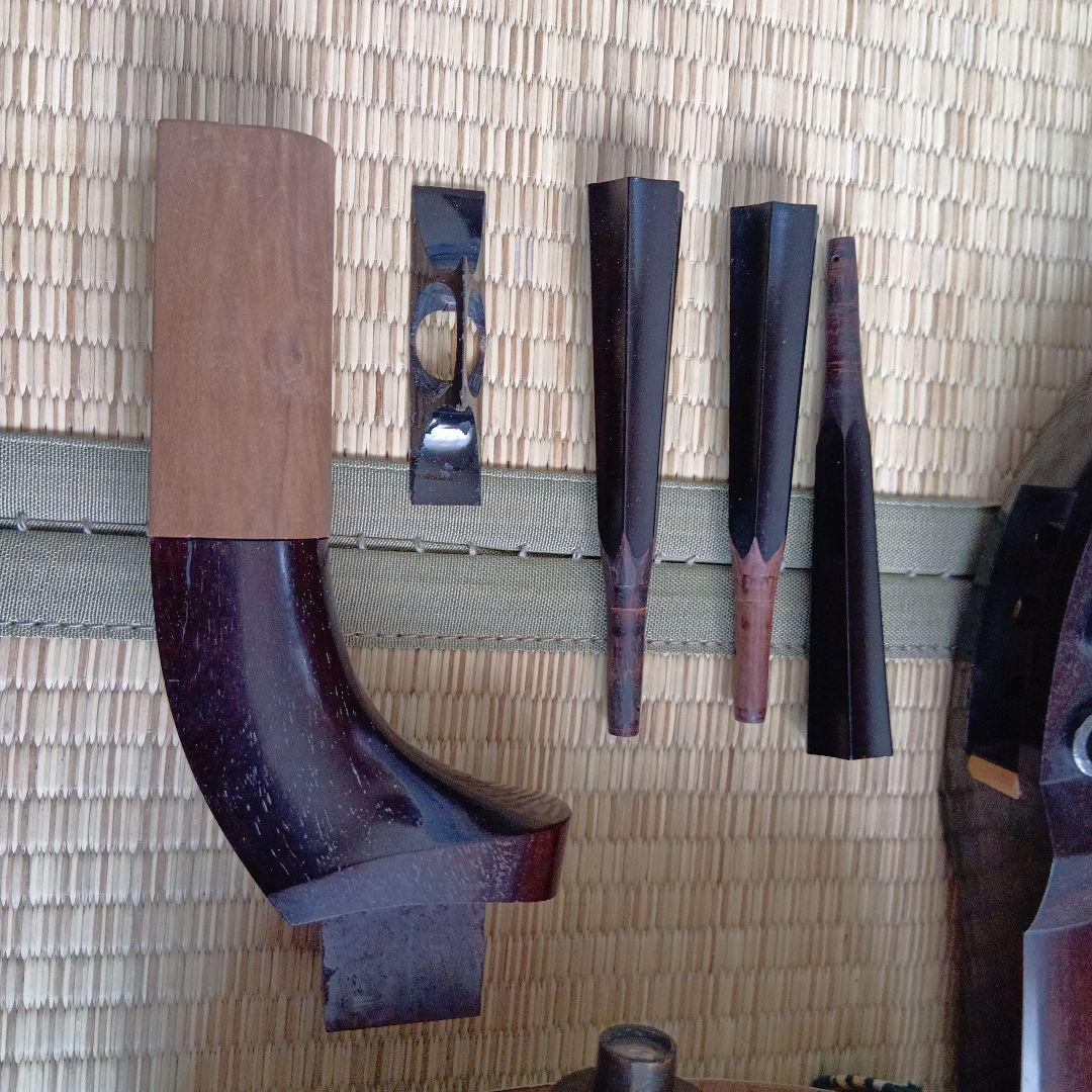 義太夫三味線本体 　文楽　木箱付き