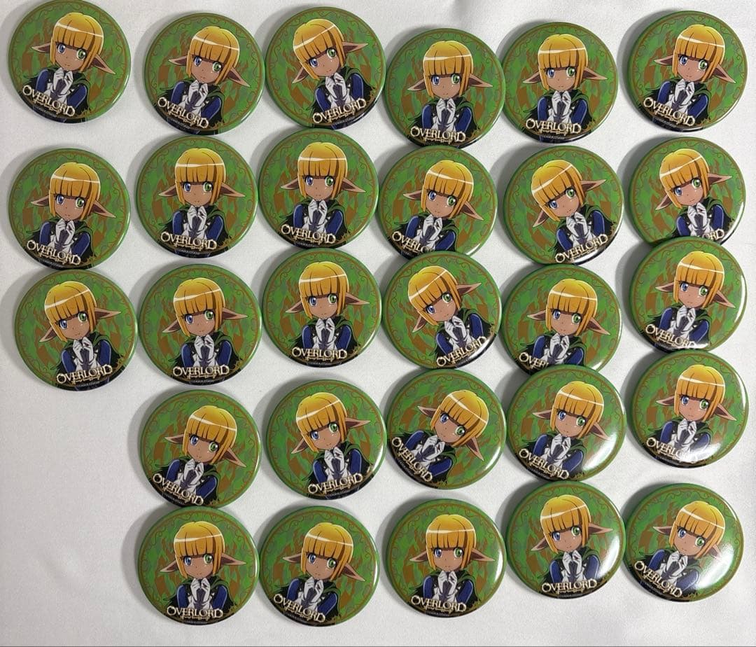 J 劇場版「オーバーロード」聖王国編トレーディング缶バッジ マーレ 28個