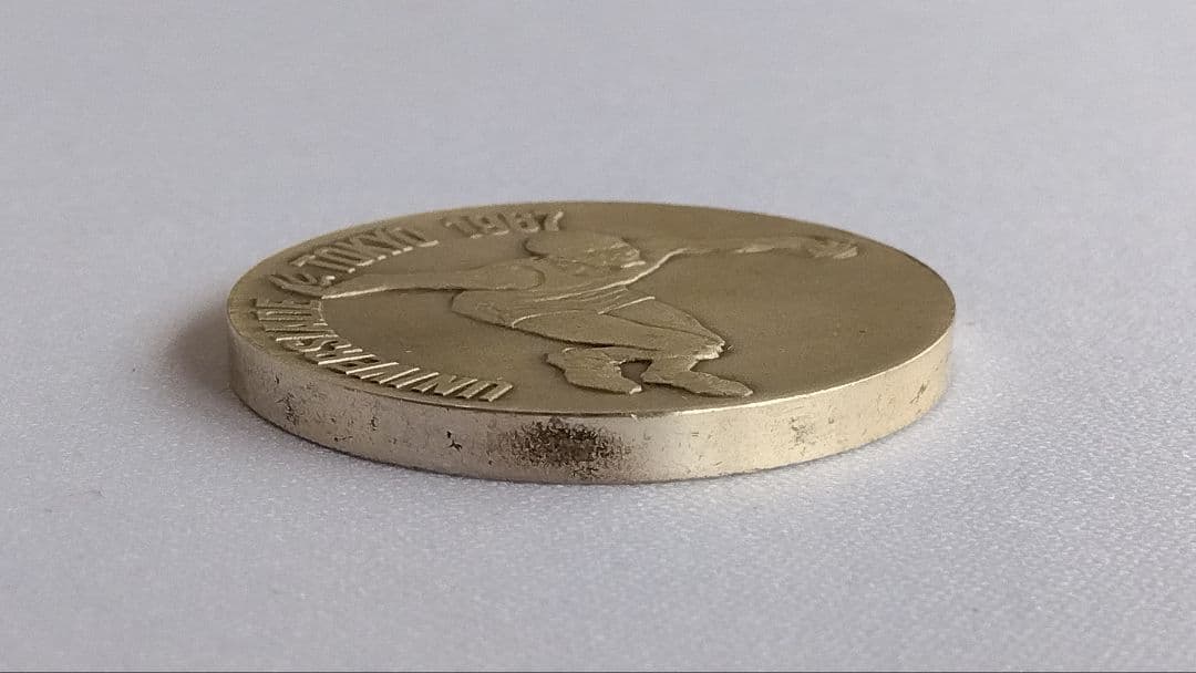 ユニバーシアード東京大会1967記念銀メダル　造幣局製925刻印　ケース付き