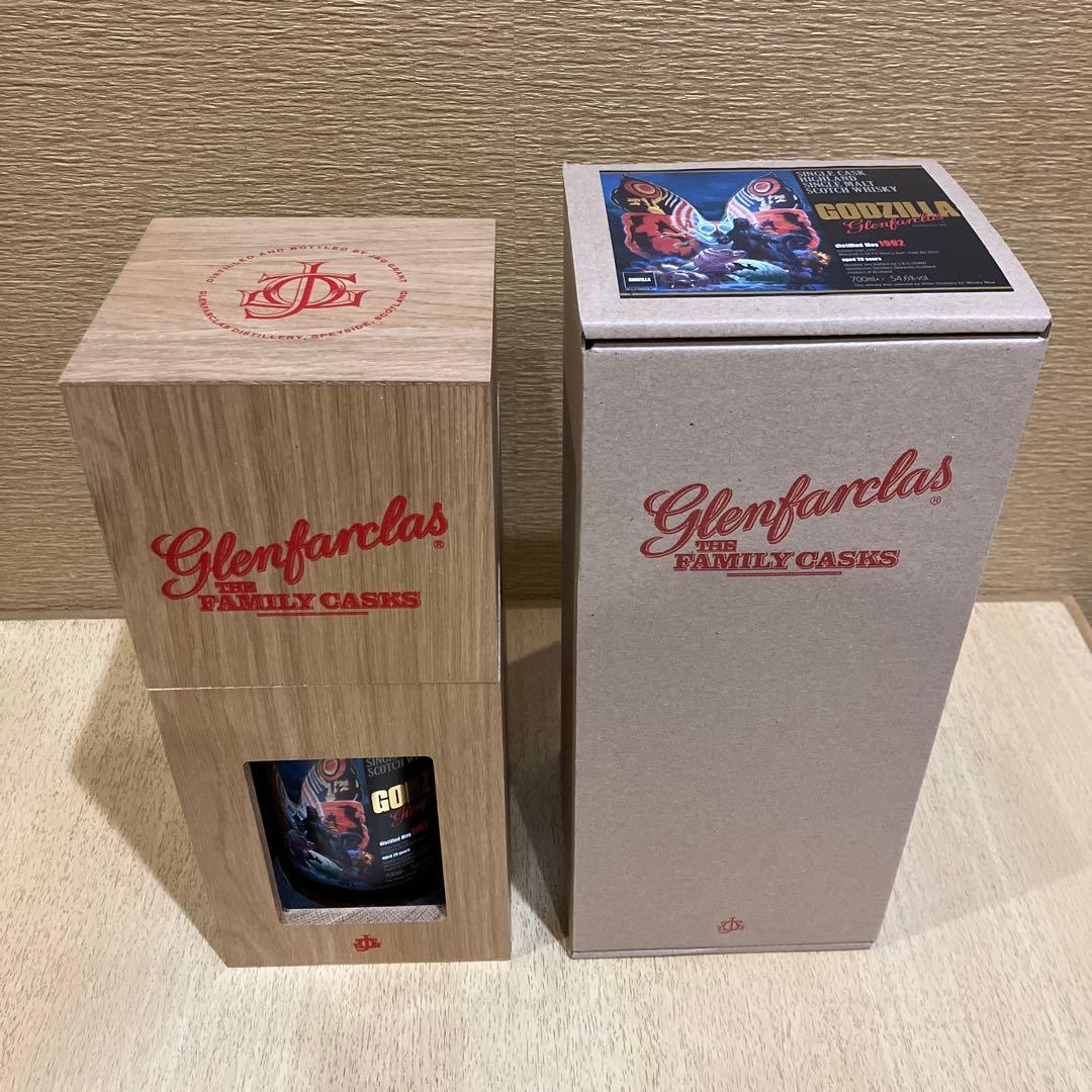 大幅値下げ◆ グレンファークラス　ゴジラ限定ラベル　ファミリーカスク　ウイスキー