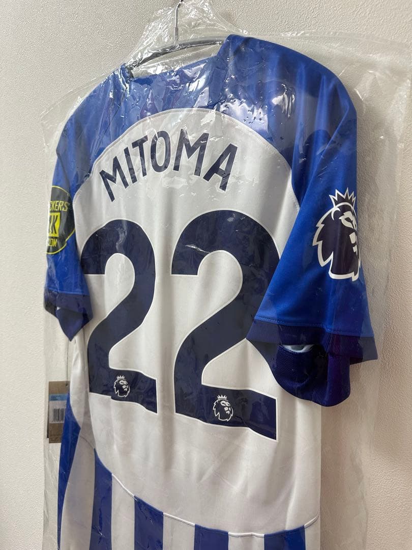 ブライトン　ユニフォーム　三笘薫　プレミアリーグ　23/24（H）