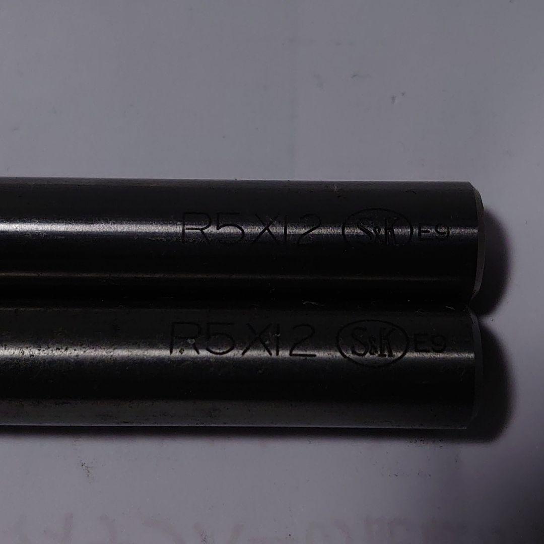 Φ12 2本SAコーティング超硬ラジアス2枚刃ロングシャンク