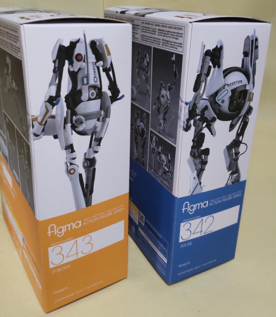 figma PORTAL2 P-Body & Atlas 2体セット [開封済]