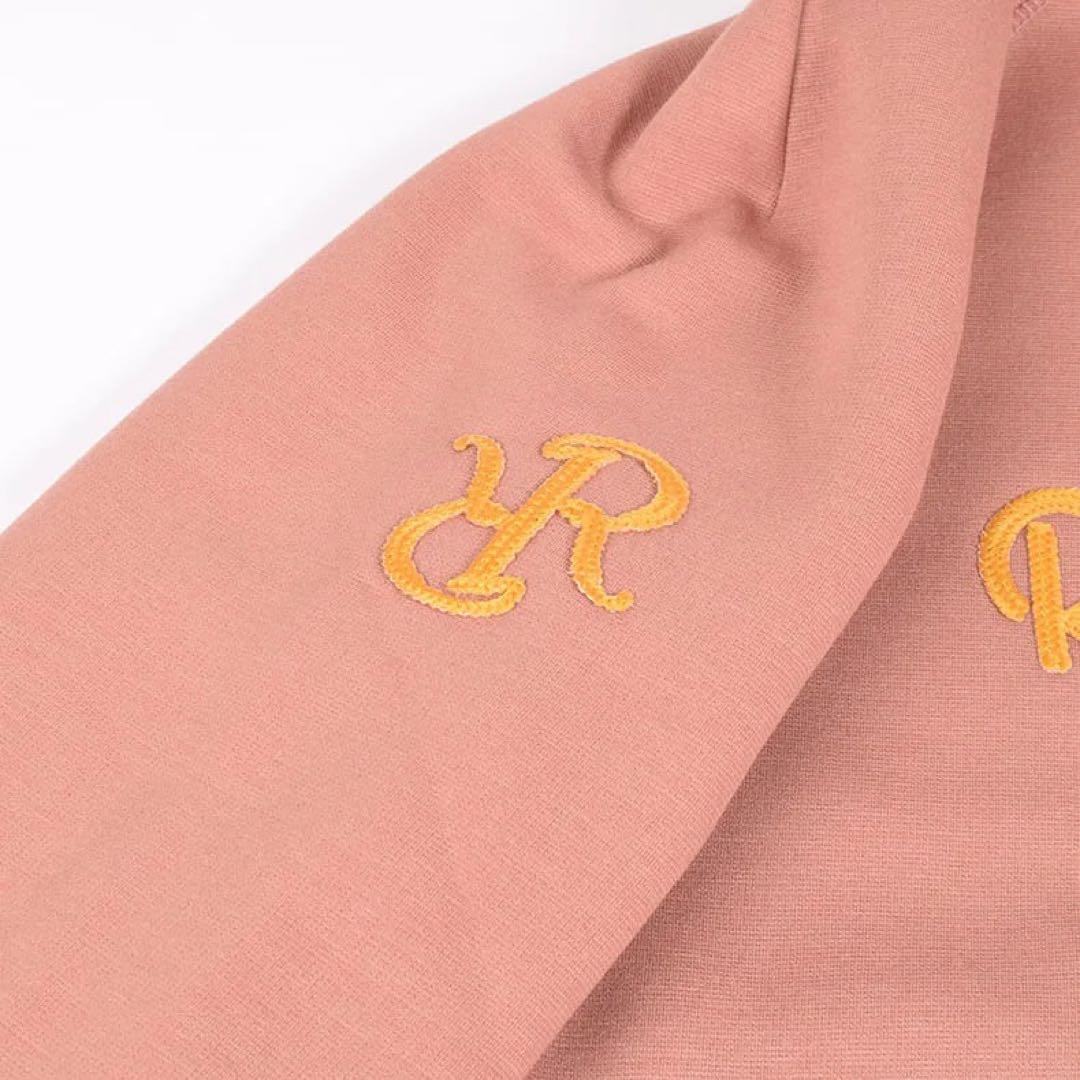 レザレクション　ウォームパーカープルオーバー スモーキーピンク　Mサイズ